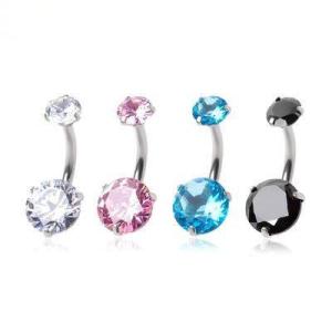 China Belly Rings Wholesale ASTM F136 Titanium Piercing Jewelry for Women wholesale