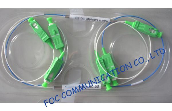 Quality SC / APC Fiber Optic Coupler , Catv System Plc Optical Splitter Low Insertion for sale
