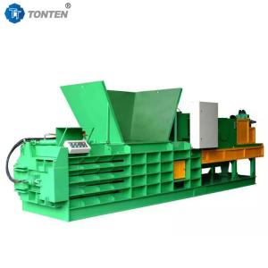 China Horizontal Metal Hydraulic Baler Baling Press Clothing Machine wholesale
