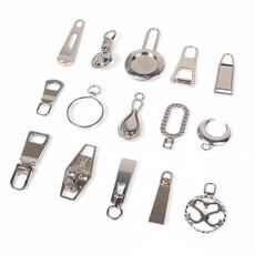 Quality 100% Metal Alloy Zipper Slider Size 5 size 8 invisible concealed for sale