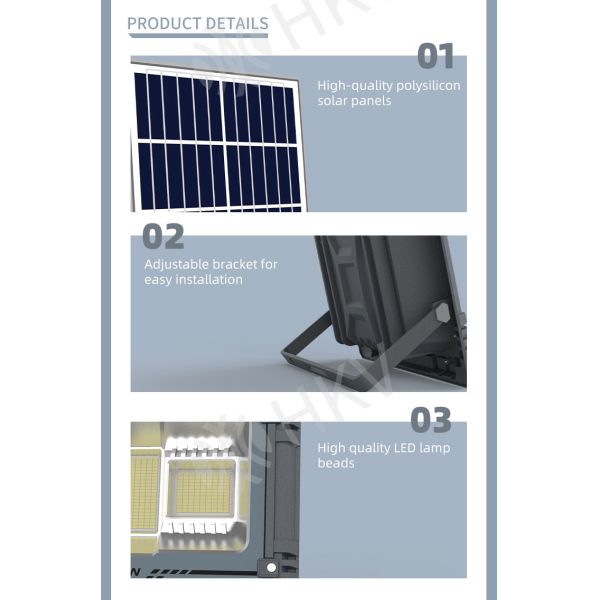 Solar LED RGB Flood Light Outdoor Bluetooth Mobile Phone And Music Smart Control