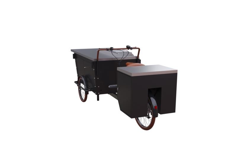 China SS 300KG Grill Barbecue Disc Brake Bbq Vending Cart wholesale