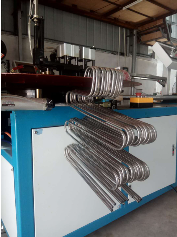 11kw Automatic Tube Bending Machine Customized For Condenser / Evaporator