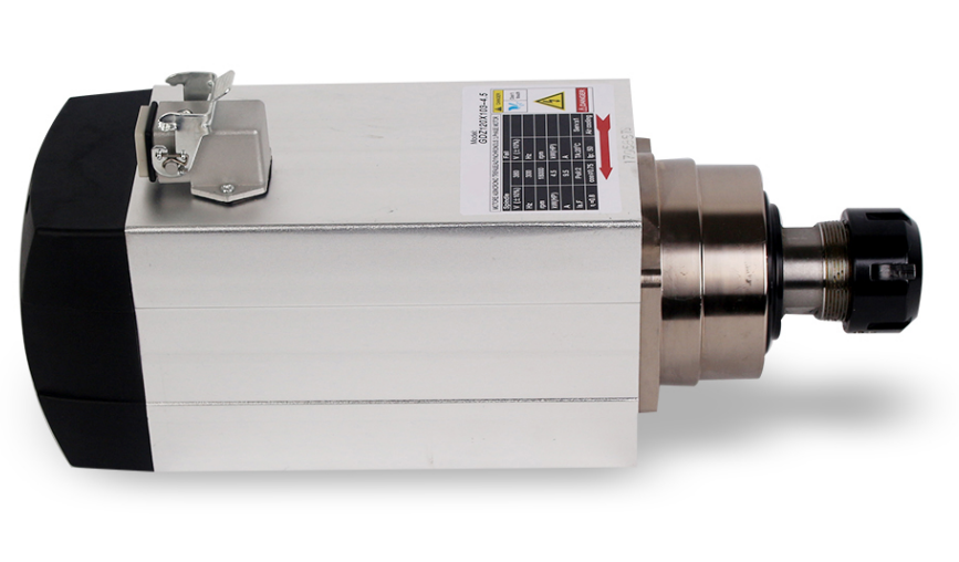 Air Cooled Cnc Router Spindle Motor 6kw For Curve Machine 380v 300HZ Gdz120x103-6