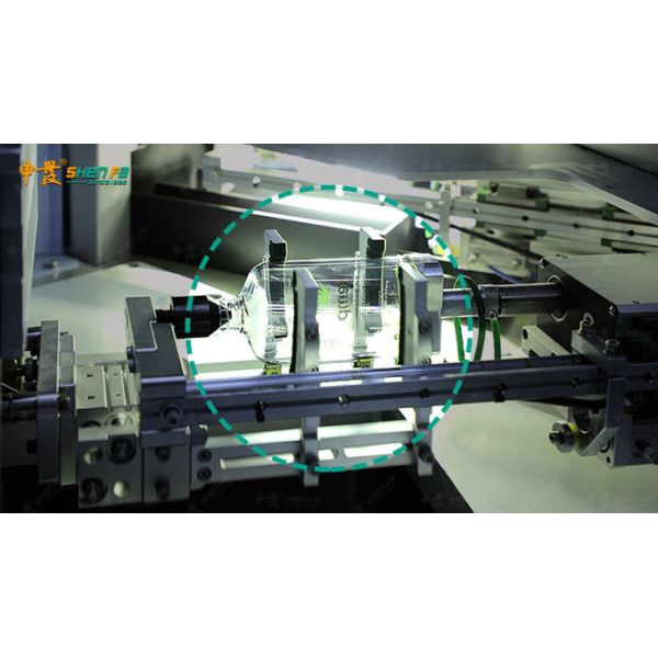 Full Servo 3-color Silk Screen Printing Machine With For Square Bottle SF-MP310