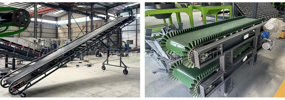 Flexible Conveyor Belt Curve