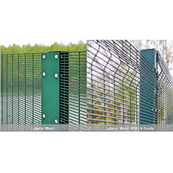 358 Security Fencing Anti-Climb Anti-Cut Galvanized Steel Panels