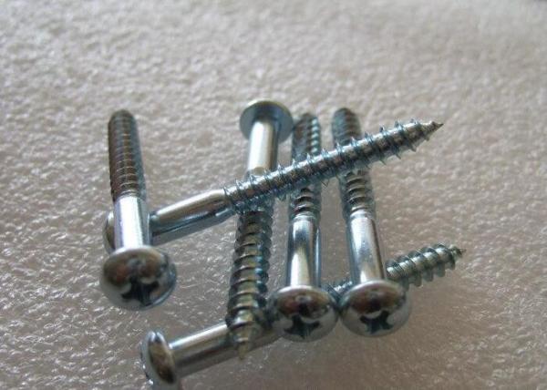 Quality M4 Threaded Stud Bolts DIN 7996 Round Head Wood Screws for sale