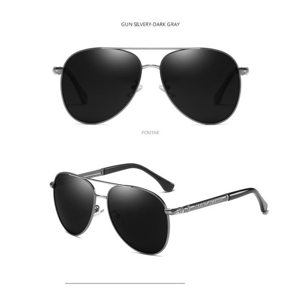 Toad Men Driving Sunglasses Mirror Fashion Polarized Lens 145MM