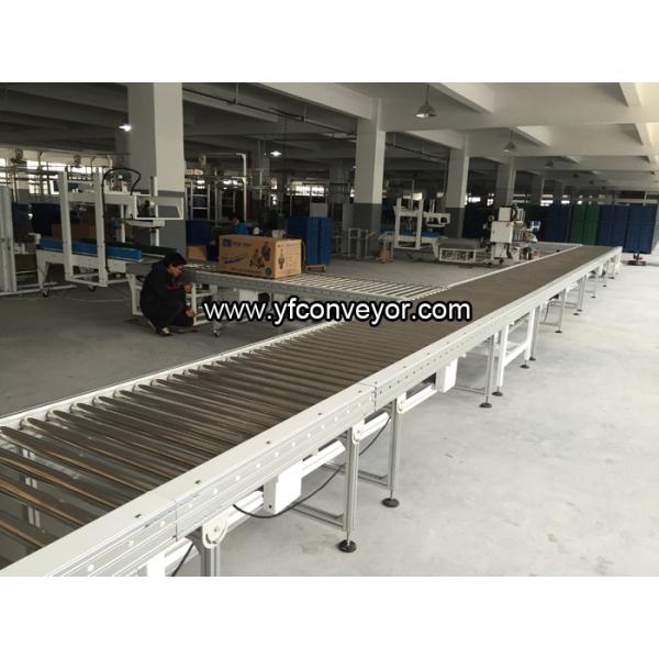 Stainless Steel Motorized Roller Conveyor,90 Degree Transfer Table