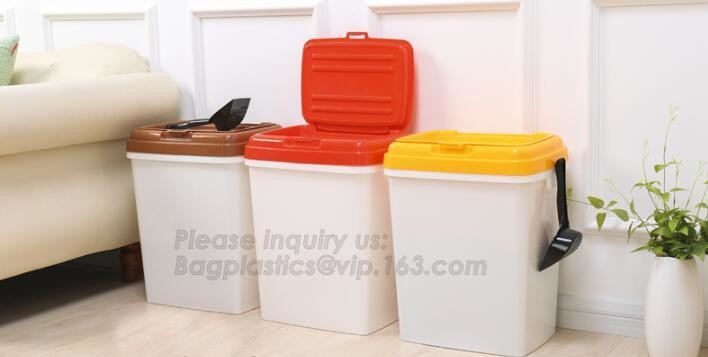 China Supply Pet Product Ceramic Dog Food Storage Container, Airtight Plastic Food Storage Container, Storage Barrel Pet