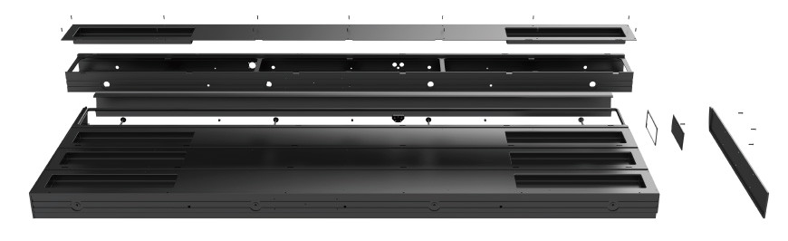 IP66 mobile lED display Advertising Digital Signage In Bus