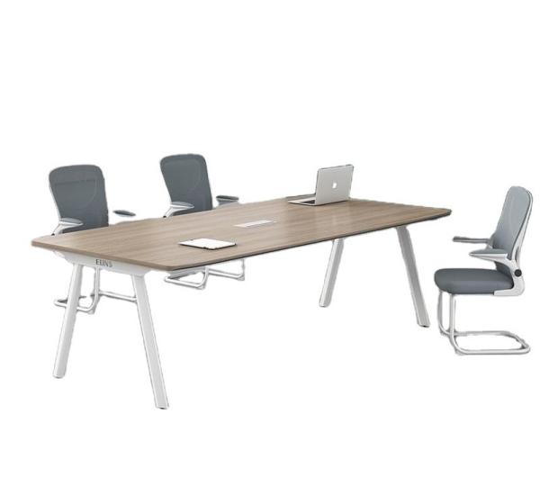 Quality Customized Size Rectangle Metal Legs Meeting Table Boardroom Tables Modern Conference Table for sale