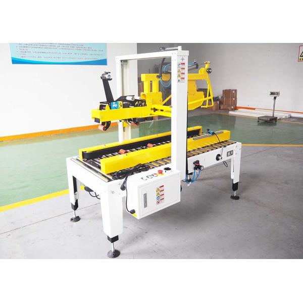 Flaps Carton Packing Machine / Automatic Carton Folding Machine With Both Sides Drive
