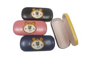 China PU Embroidery Kids Hard Shell Eyeglass Cases Children Cartoon Cases wholesale
