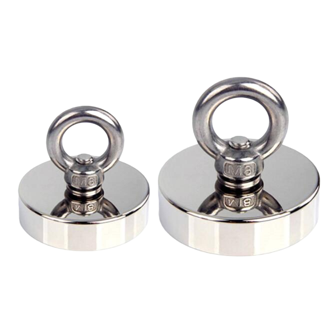 Strong Neodymium Permanent Pot Magnet with Internal Thread ISO9001 2008 Certified