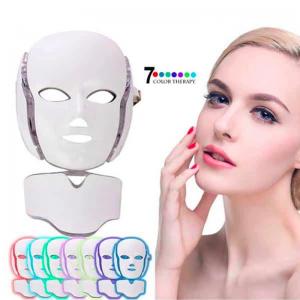 China PDT Photon Light Facial Skin Beauty Therapy 7 Colors LED Face Mask wholesale