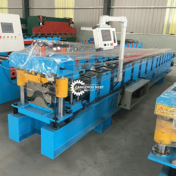 Plc Control System Ppgi Roof Tile Making Machinery For 300mm Width