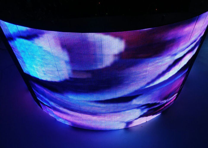P1.8 Flexible LED Display Modules 320*160mm Full Color HD Sign