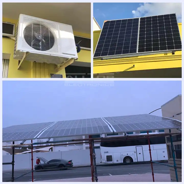 Wall Mounted 12000 Btu Solar Air Conditioner Vacuum Tube Off Grid Small Solar Ac Air Conditioner 24 Volt Solar Air Conditioner