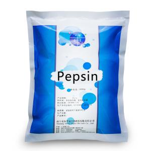 China 10000NF/Mg Bovine Pepsin Customized Enzyme Activity Pepsin Powder wholesale
