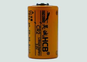 800mA CR2 Primary Lithium Manganese Dioxide Battery , Lithium Cell Battery