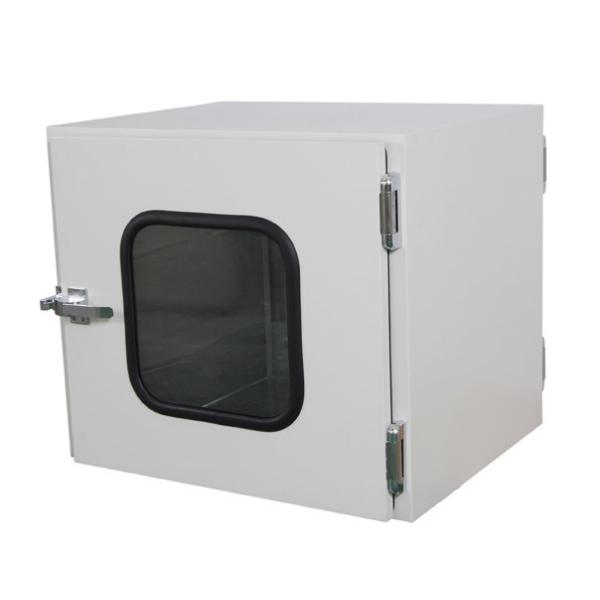 Mechanical Cleanroom Interlock Pass Box Dust Free With Interphone UV Light