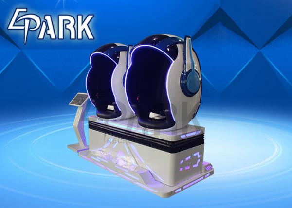 Quality Amusement Park 9D VR Simulator 2 Player Professional Environment Effects for sale