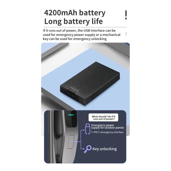 TH-X5 3D Face Recognition Smart Lock