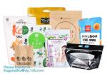 Zipper seal, zip seal, slider seal Square Block Bottom Bags With Side Gusset,
