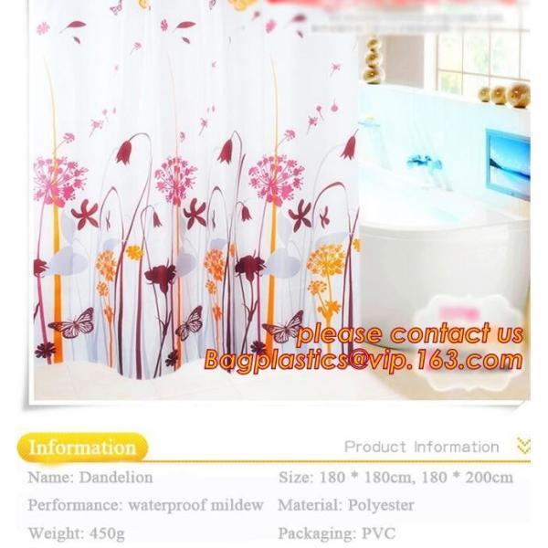 Stripe Hotel White Polyester Jacquard Shower Curtain,180x180cm maple leaf PEVA theme bathroom accessories shower curtain