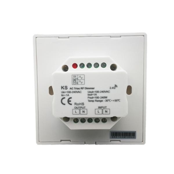 Led Dimmer Switch Rotary Knob AC 100-240V 1A Output Wall Mount Triac dimmer