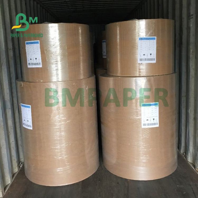 35gsm 40gsm Bleached White MG Kraft Paper For Food Package 50 x 70cm