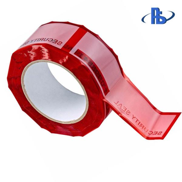 Quality Partial Transfer Security VOID Tape For Courier Service / Banks /  Retailers for sale