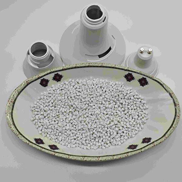 Quality Uniform Light Diffusion PA6 Material UL94 V0 Plastic Granules For LED Panel Diffusers for sale