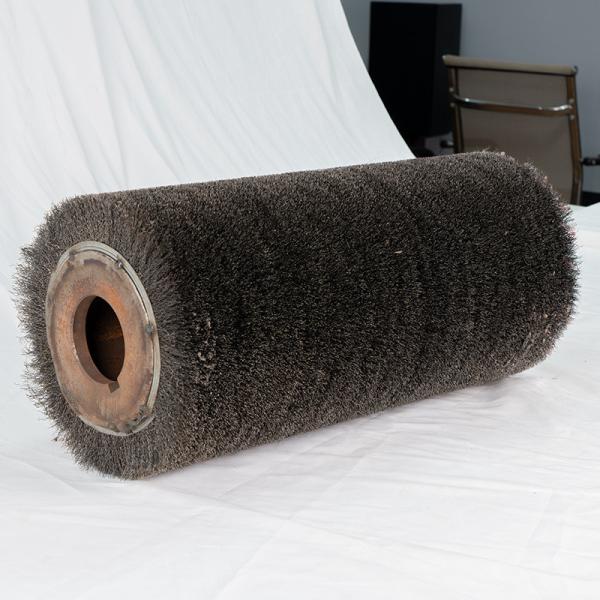 Industrial Rotary Cleaning Brush For Machine Polishing Rolling Mills Coil Treatment