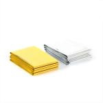 Weighted Rescue Foil Emergency Blanket Mylar Thermal Insulation Reflective