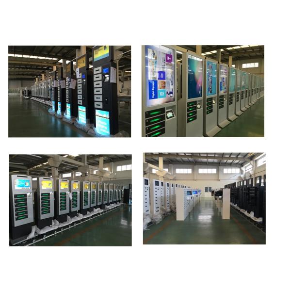 Shopping Mall Restaurant smart Cell Phone celulares Mobile Device Charging locker Station Kiosk with UV light