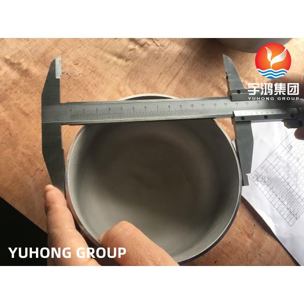 SS Butt Weld Fittings ASTM A403 WP304 CAP ASME B16.9 Petrochemicals Application