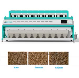China Blue 6KW Automatic Color Sorting Machine High Capacity Cereal Sorter wholesale