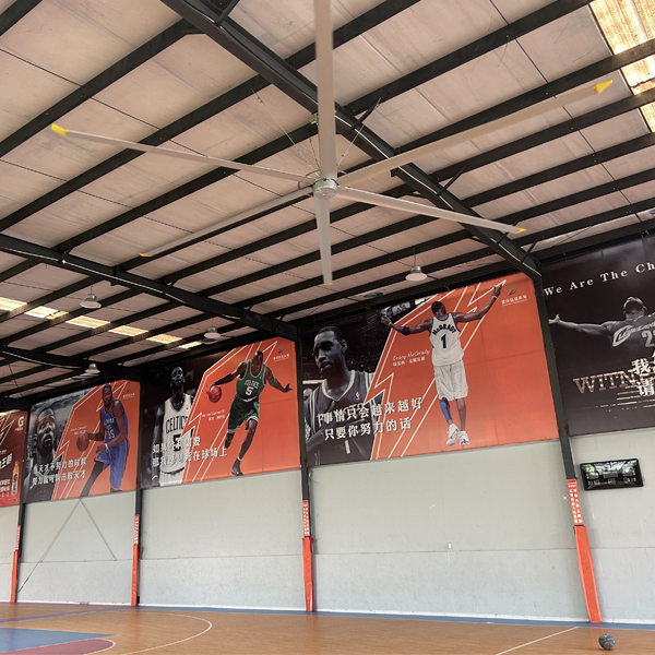 Home 3.6m 12FT Industrial Large HVLS Ceiling Fan 8-Blade Super Volume Air Cooling Fan