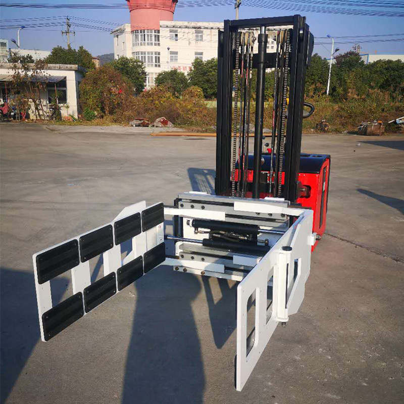 1000kg 1t 1.5t Load capacity Electric roll paper stacker with clamp for use in warehouses