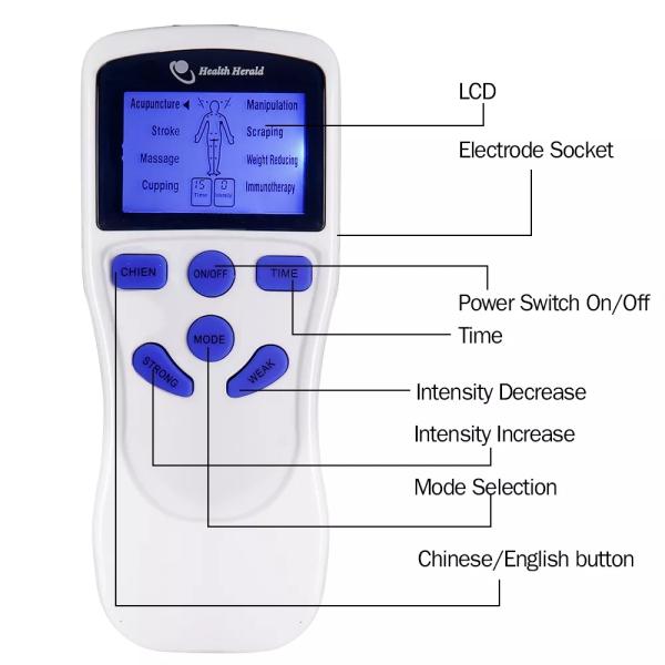 Intelligent Electric Therapy Massager Silicone EMS Physiotherapy Massager Machine