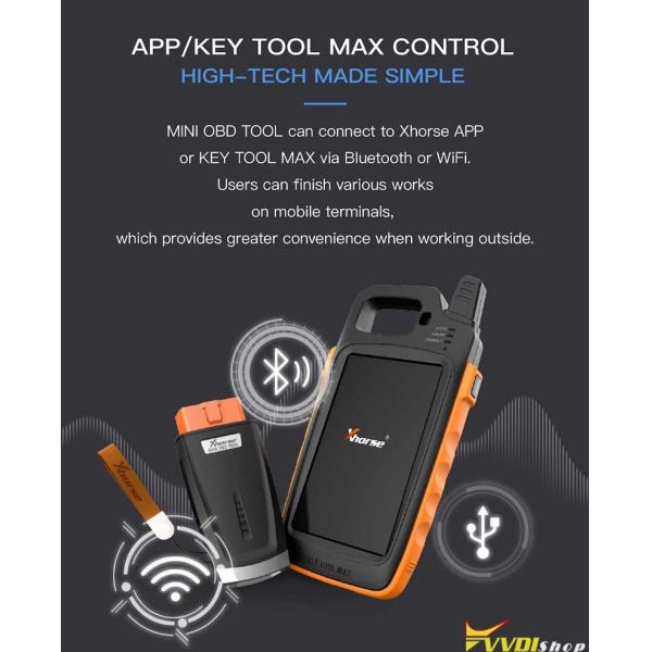 xhorse key tool max and mini obd tool