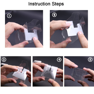 Folding PVC Clear Plastic Box, Custom Design Clear Plastic Box , PVC Packaging Box , Plastic Packaging Box