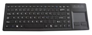 China USB PS2 86 Keys Plastic Industrial Keyboard With Ruggedized Touchpad wholesale