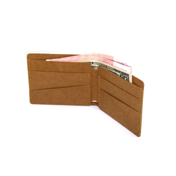 Slim Minimalist Durable Kraft Paper Wallet Business AAA Level Fabric For Men