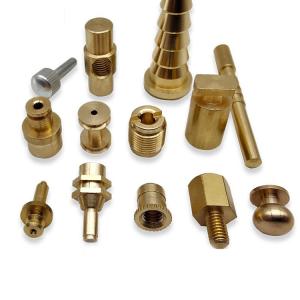China 0.005 Precision CNC Turning Machining Products Lathe Machine Central Machinery Spare Brass Fabrication wholesale