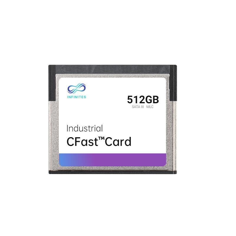 Industrial Cfast Card Hi-Speed 4GB PATA, If35, 4GB, SLC Flash, 0&deg; C to 70&deg; C Small Size Sturdy and Durable High Reliability