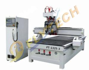 China factory price 3 pneumatic cylinder woodworking cnc router with air coolen spindle wholesale